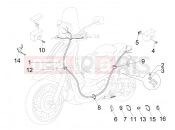 Main cable harness - Piaggio Beverly 400 ie Tourer 2008