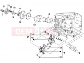 PIAGGIO Beverly 500 Rocking levers support unit