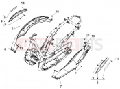 PIAGGIO Beverly 500 Side cover - Spoiler