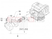 PIAGGIO Beverly 500 Cruiser Cylinder-piston-wrist pin unit