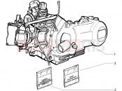 PIAGGIO BV 250 (U.S.A.) Engine, assembly