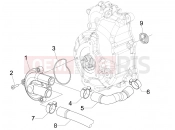 PIAGGIO BV 250 Tourer 2008 (U.S.A.) Cooler pump