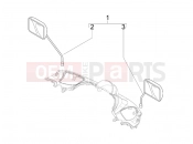 PIAGGIO BV 250 Tourer 2008 (U.S.A.) Driving mirror/s
