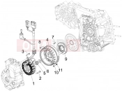 PIAGGIO BV 250 Tourer 2008 (U.S.A.) Flywheel magneto