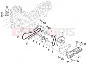 PIAGGIO BV 250 Tourer 2008 (U.S.A.) Oil pump