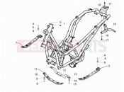 Frame/bodywork - Piaggio BV 350 4T 4V ie E3 ABS ( USA / CA ) 2015
