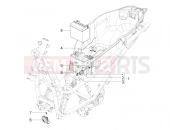 Remote control switches - Battery - Horn - Piaggio BV 350 4T 4V ie E3 ABS ( USA / CA ) 2015