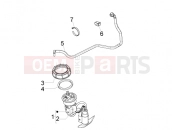 PIAGGIO BV 350 4T 4V ie E3 ABS ( USA / CA ) Supply system