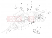 Selectors - Switches - Buttons - Piaggio BV 350 4T 4V ie E4 ABS ( USA / CA ) 2018