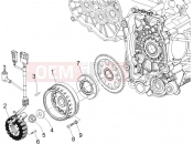 PIAGGIO BV 500 ( USA / CA ) Flywheel magneto