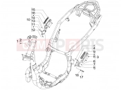 Frame/bodywork - Piaggio Carnaby 125 2009