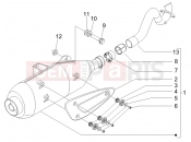 Silencer - Piaggio Carnaby 125 2009