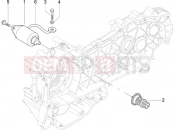 Stater - Electric starter - Piaggio Carnaby 200 2008