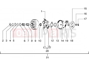PIAGGIO Clutches unit