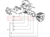 PIAGGIO Cylinder-piston,assy