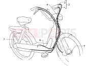 PIAGGIO bowdenek