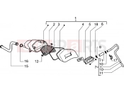 Secondary air box - Piaggio Diesis 50