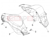 PIAGGIO Fly 125  Handlebars coverages