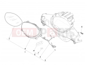 Meter combination - Cruscotto - Piaggio Fly 125 4T/3V ie 2013