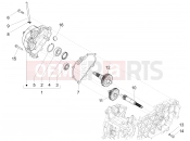 Reduction unit - Piaggio Fly 125 4T/3V ie 2013