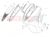 Front shield - Piaggio Fly 125 4T/3V ie 2014