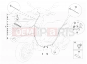 Main cable harness - Piaggio Fly 125 4T/3V ie 2014