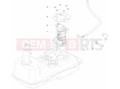 Supply system - Piaggio Fly 125 4T/3V ie 2014