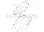 Helmet huosing - Undersaddle - Piaggio Fly 125 4T/3V ie 2012