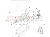 Saddle/seats - Piaggio Fly 125 4T/3V ie 2012
