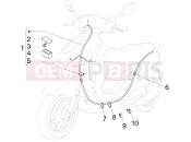 PIAGGIO Fly 150 kábelezés