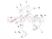 PIAGGIO Fly 150 középállvány