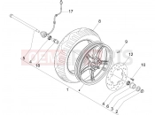 PIAGGIO Fly 50 2T Front wheel