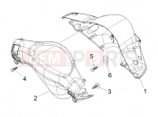 Handlebars coverages - Piaggio Fly 50 2T 2010