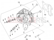 PIAGGIO Fly 50 4T Head unit - Valve