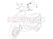 PIAGGIO Fly 50 4T Driving mirror/s