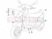 Main cable harness - Piaggio Fly 50 4T 2008