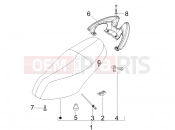 Saddle/seats - Piaggio Fly 50 4T 2008
