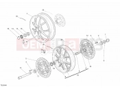 DUCATI 2008 Superbike 1098 S WHEELS » FRONT WHEEL