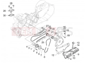 Oil pump - Piaggio Fly 50 4T 4V (USA) 2015