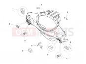 Selectors - Switches - Buttons - Piaggio Fly 50 4T 4V (USA) 2015