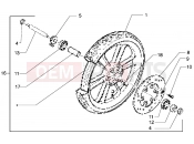 PIAGGIO Front wheel