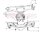 PIAGGIO Speedometers kms.-Handlebar covers