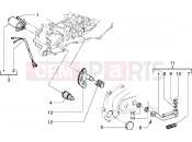 PIAGGIO Free FL Starting motor-starter lever