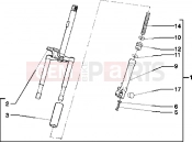 PIAGGIO Steering column