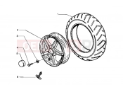 PIAGGIO Front wheel