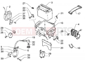 Battery - Piaggio Hexagon GTX 180