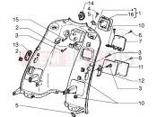 Counter shield - Piaggio Hexagon GTX 180