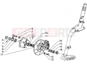 Disc brake - Piaggio Hexagon GTX 180