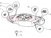 Electrical devices - Piaggio Hexagon GTX 180