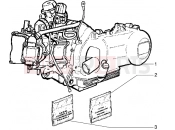 Engine - Piaggio Hexagon GTX 180